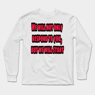 World war 3 Long Sleeve T-Shirt